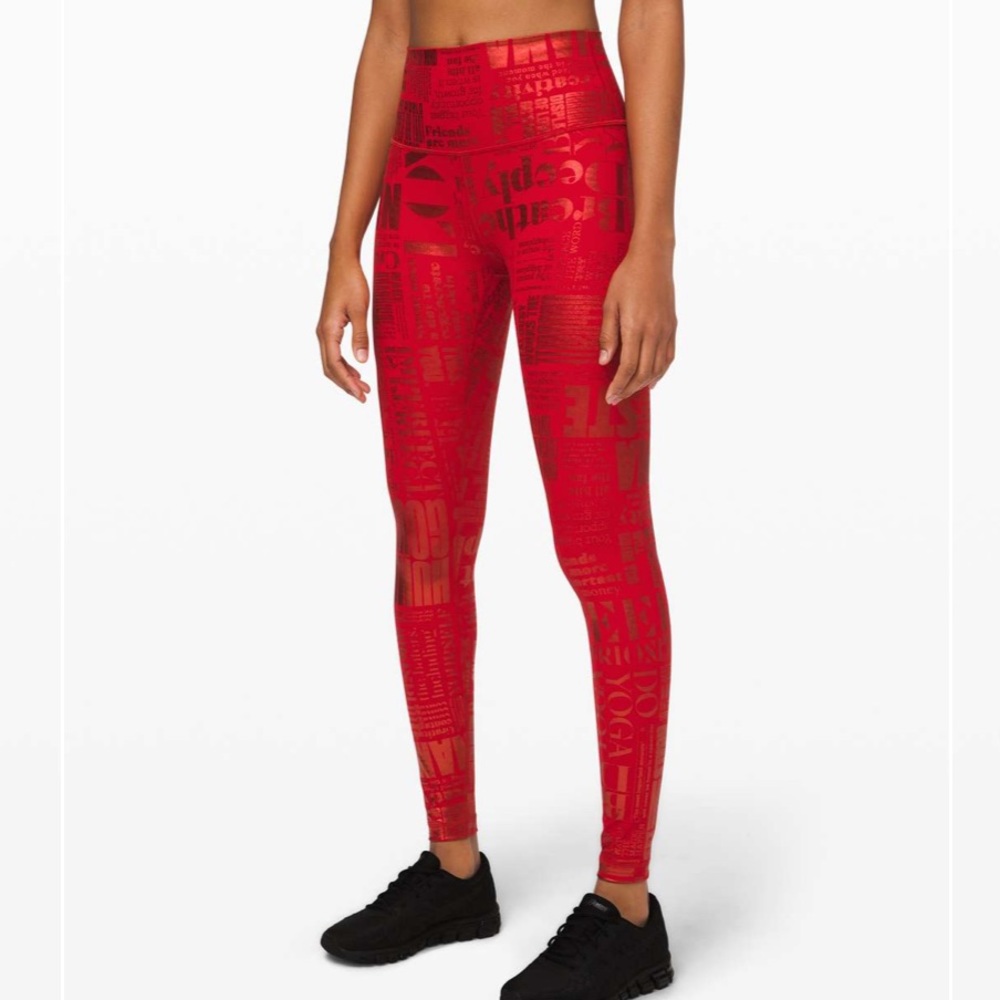 Lululemon Wunder Under High-Rise Full-On Luxtreme Mantifesto